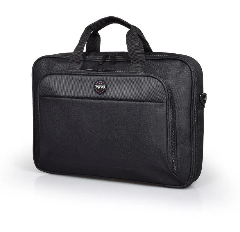 Port Port Designs Hanoi II 13-14" Laptoptas - Zwart