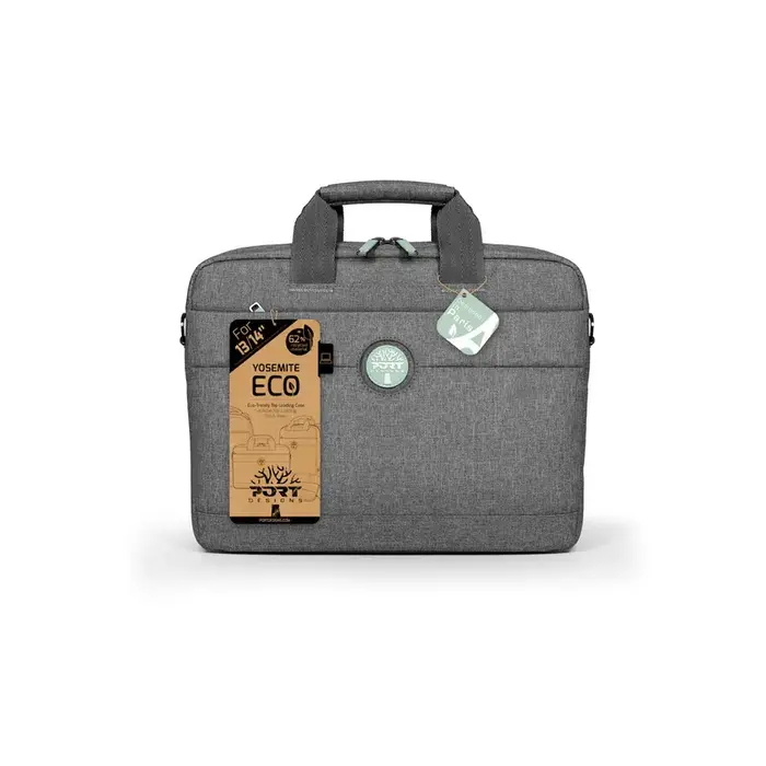 Port Port Designs Yosemite ECO 15.6" Laptoptas - Grijs (400701)