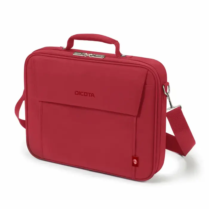 Dicota Dicota Eco Multi BASE 14-15.6 Inch Laptoptas Rood
