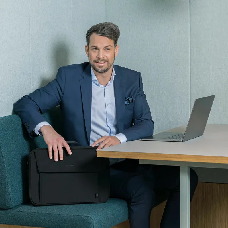 Dicota Dicota Eco Multi BASE 13-14,1" Laptoptas Zwart (rPET)