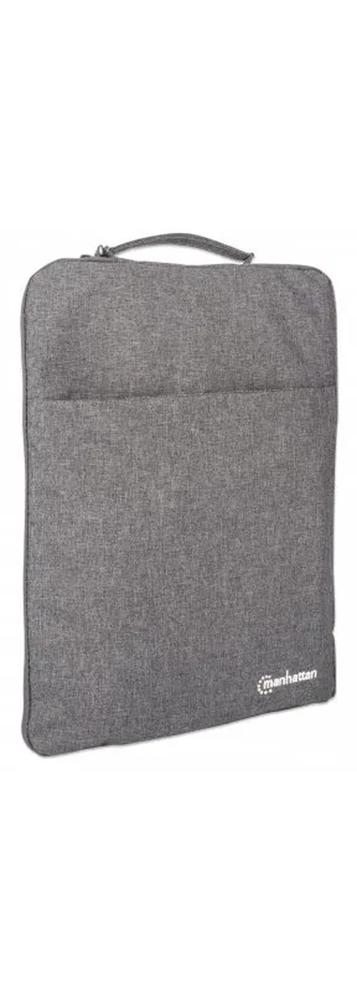 Manhattan Manhattan Seattle Laptop Sleeve 15.6" - Waterbestendig Antraciet, foto 2 van 5