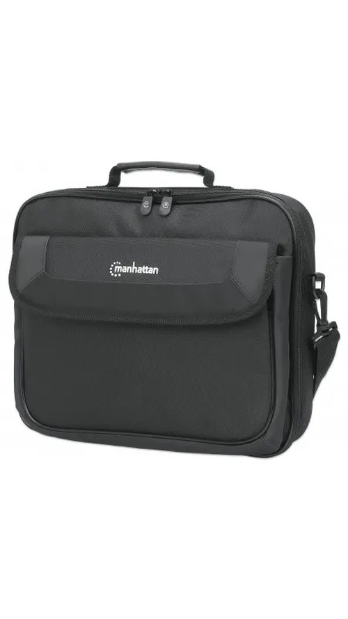 Manhattan Manhattan Cambridge Clamshell Laptoptas 14.1 inch - Zwart