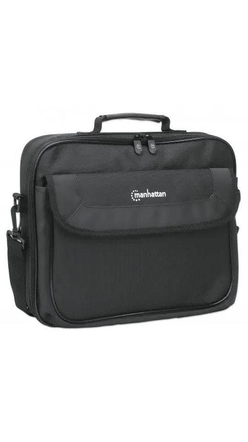 Manhattan Manhattan Cambridge Clamshell Laptoptas 14.1 inch - Zwart, foto 2 van 5