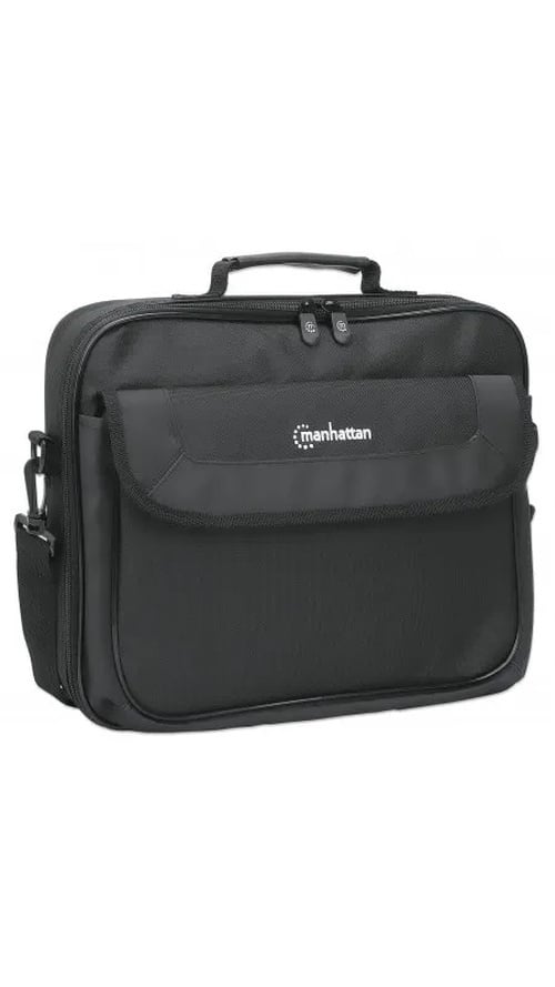 Manhattan Manhattan Cambridge Clamshell Laptoptas 14.1 inch - Zwart