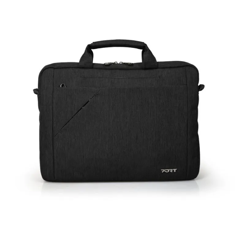 Port Port Designs Sydney ECO Laptoptas 15-16 inch Zwart