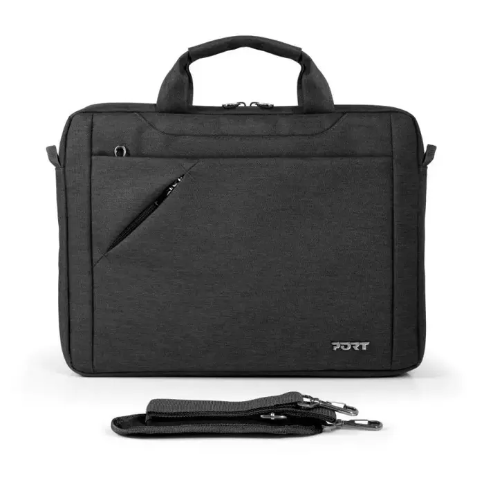 Port Port Designs Sydney ECO Laptoptas 15-16 inch Zwart