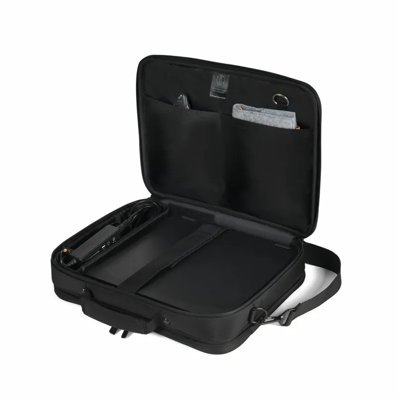 Dicota Dicota Multi Eco CORE Clamshell 13"-14.1" laptoptas zwart