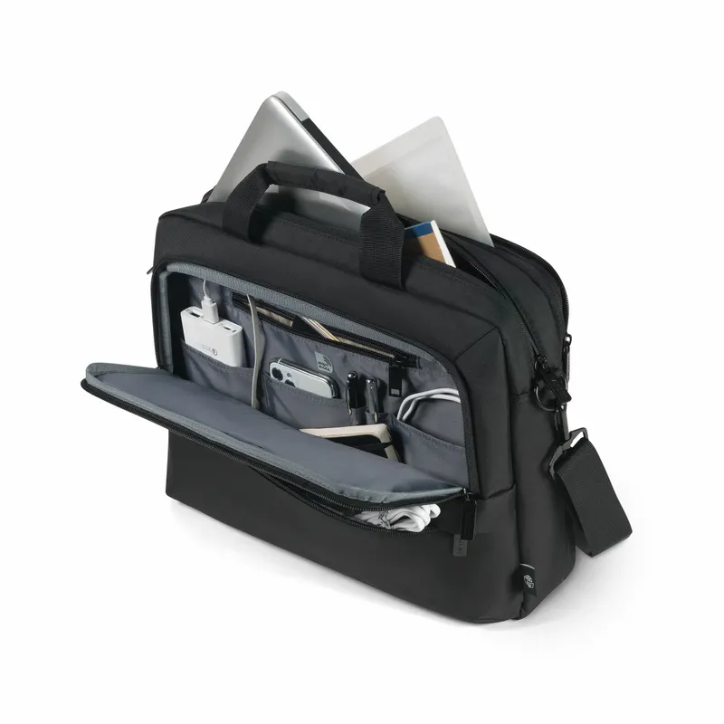 Dicota Dicota Top Traveller Eco CORE 13-14.1" Toploader Laptoptas Zwart