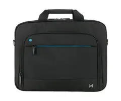 Mobilis Mobilis TheOne Toploading Laptoptas 11-14 inch Recycled - Zwart/Blauw
