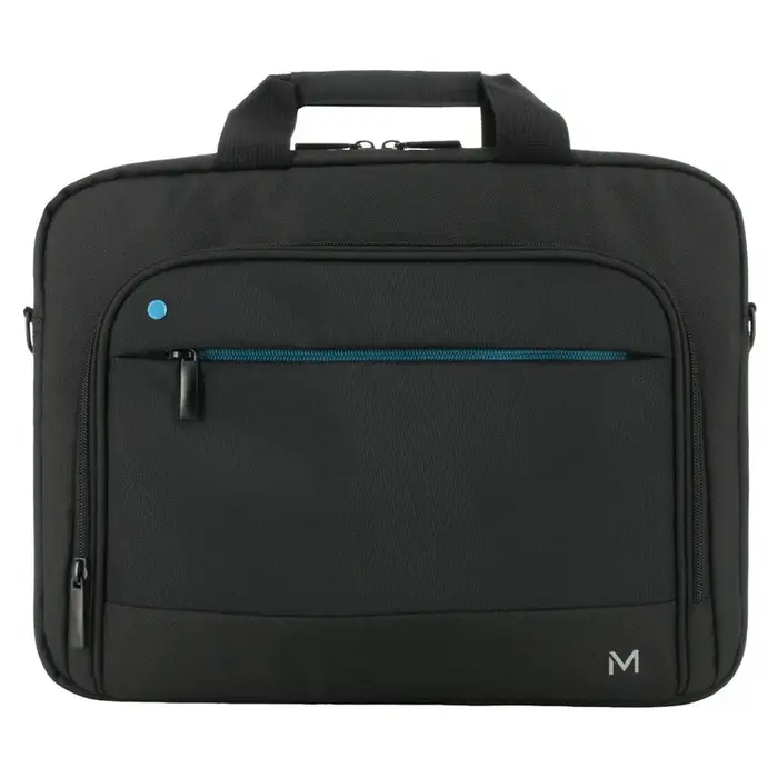 Mobilis Mobilis TheOne Toploading Laptoptas 11-14 inch Recycled - Zwart/Blauw