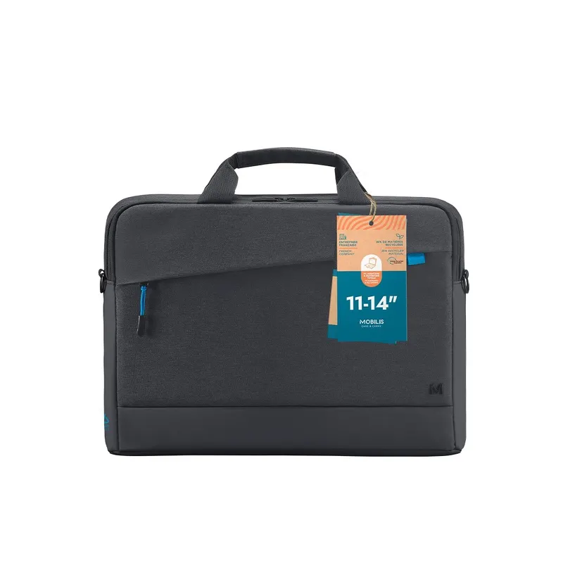 Mobilis Mobilis Trendy Briefcase 11-14'' Black 35% Recycled (025027)