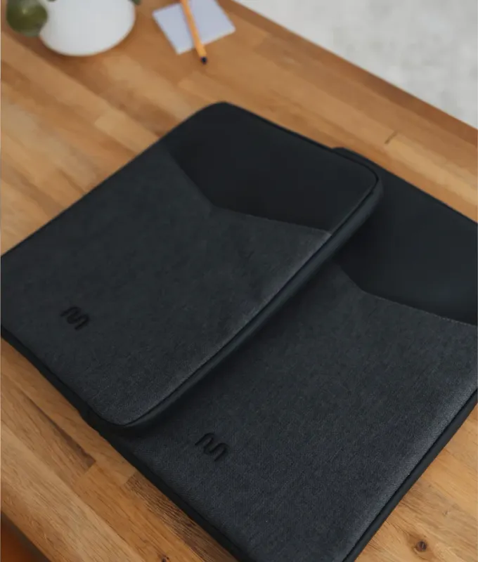 onemate Onemate Laptop Sleeve 14 inch - Zwart