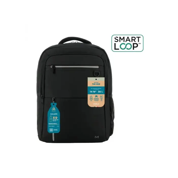 Mobilis Mobilis TheOne Backpack 14-16" 26L - 100% Recycled met SmartLoop