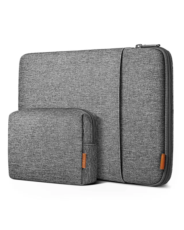 inateck Inateck LB01006 16 inch Laptoptas met Accessoiretas - Grijs