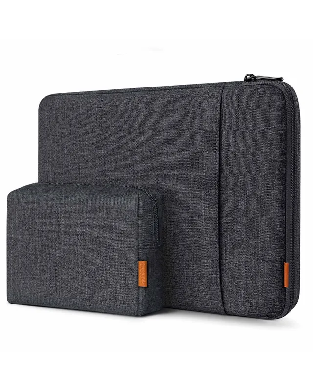 inateck Inateck LB01006 14" Laptoptas met Accessoiretas - Zwart/Grijs