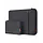 Inateck LB01006 16" Laptoptas met Accessoiretas - Zwartgrijs
