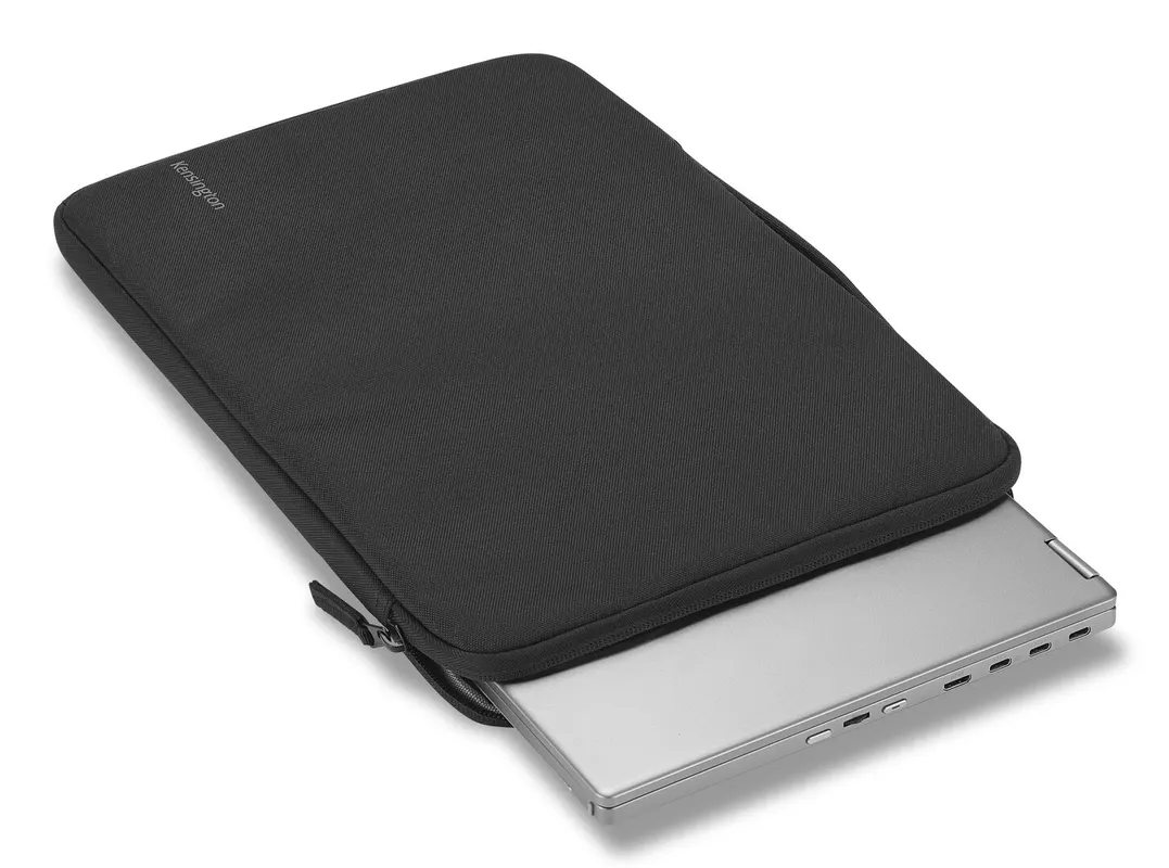 Kensington Kensington Classic EQ 14 inch Laptop Sleeve met Handvat - Zwart