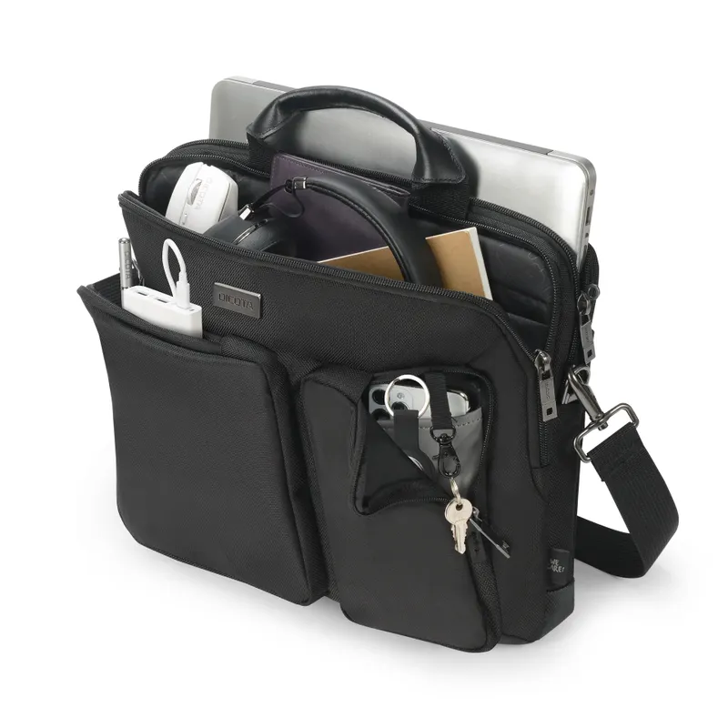 Dicota Dicota Slim Case SEVEN 12-14" Laptoptas - Zwart, foto 5 van 5