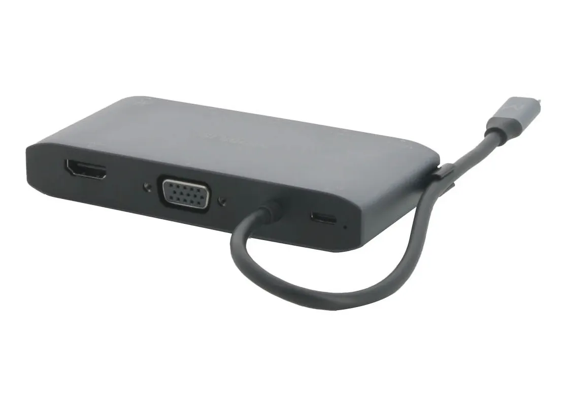 Mobilis Mobilis USB-C Docking Station 8 in 1 - 100W Power Delivery