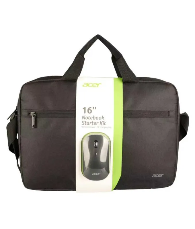 Acer Acer Starter Kit 15.6" Laptoptas met AAK510 Muis (Zwart)