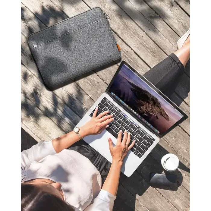 inateck Inateck 13" Laptoptas met Accessoiretasje - Grijs [LB01005_gray]