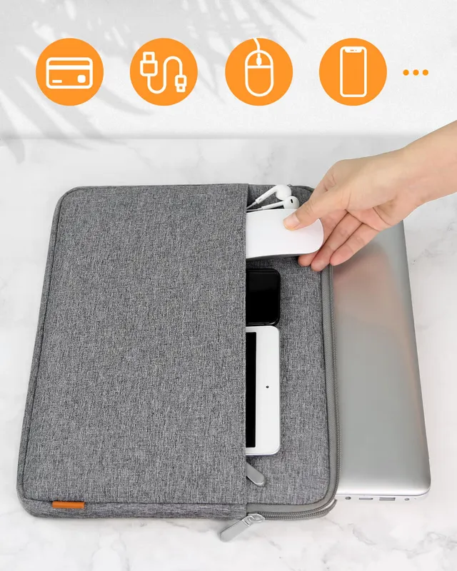 inateck Inateck 14" Laptoptas met Accessoiretasje - Grijs (LB01005-14)