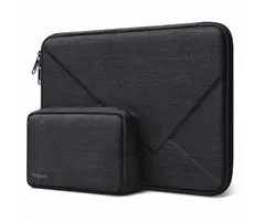 inateck Inateck 13 inch Laptoptas LB01007 met Accessoiretas - Zwart/Grijs