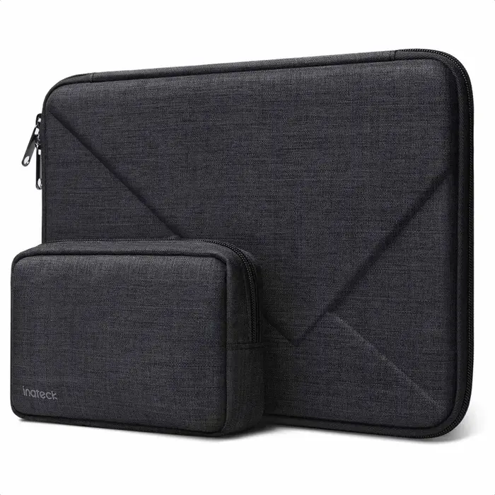 inateck Inateck 13 inch Laptoptas LB01007 met Accessoiretas - Zwart/Grijs
