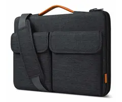 inateck Inateck 15.6 Inch Laptoptas met 360° Bescherming (Zwart/Grijs)