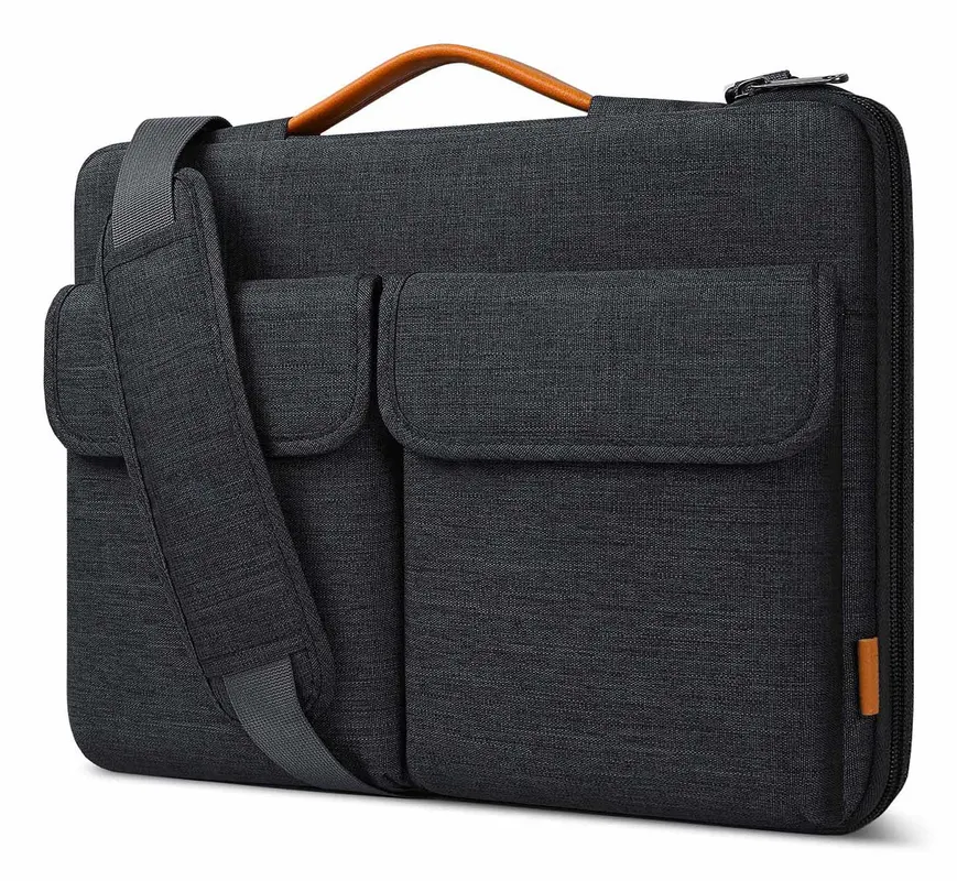 inateck Inateck 15.6 Inch Laptoptas met 360° Bescherming (Zwart/Grijs)