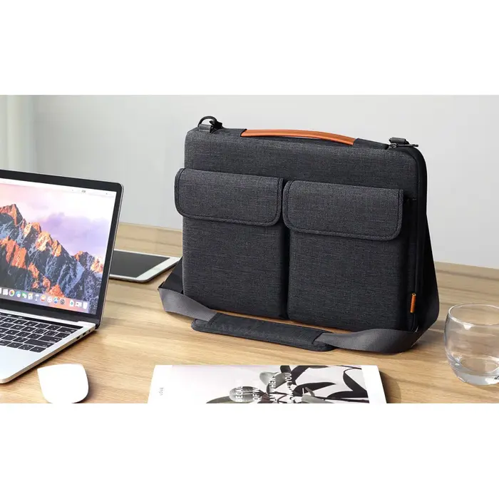 inateck Inateck 15.6 Inch Laptoptas met 360° Bescherming (Zwart/Grijs)