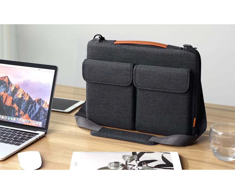 inateck Inateck 15.6 Inch Laptoptas met 360° Bescherming (Zwart/Grijs)