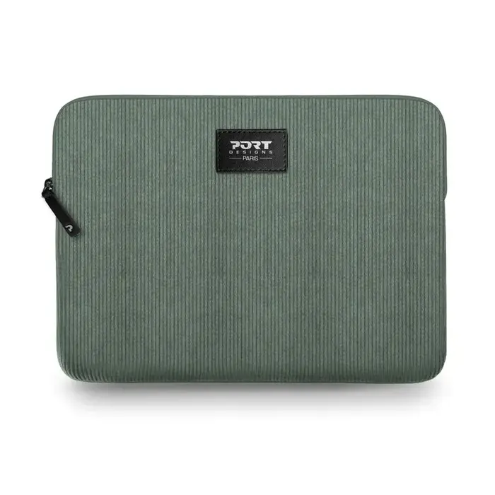 Port Port Designs Milano II ECO Laptoptas 13-14 inch - Saliegroen