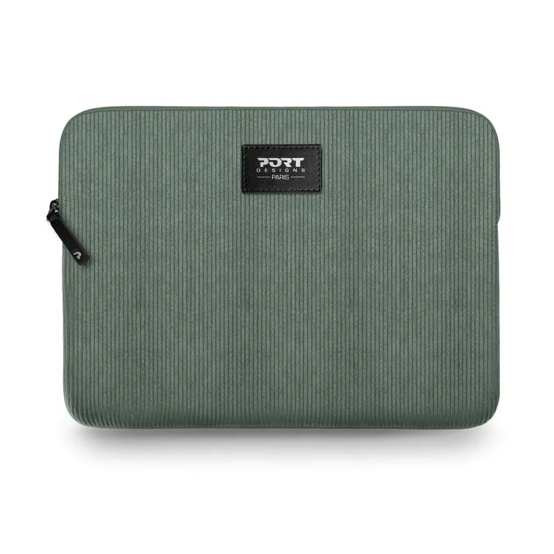 Port Port Designs Milano II ECO Laptoptas 13-14 inch - Saliegroen