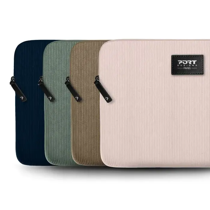 Port Port Designs Milano II ECO Laptoptas 13-14 inch - Saliegroen