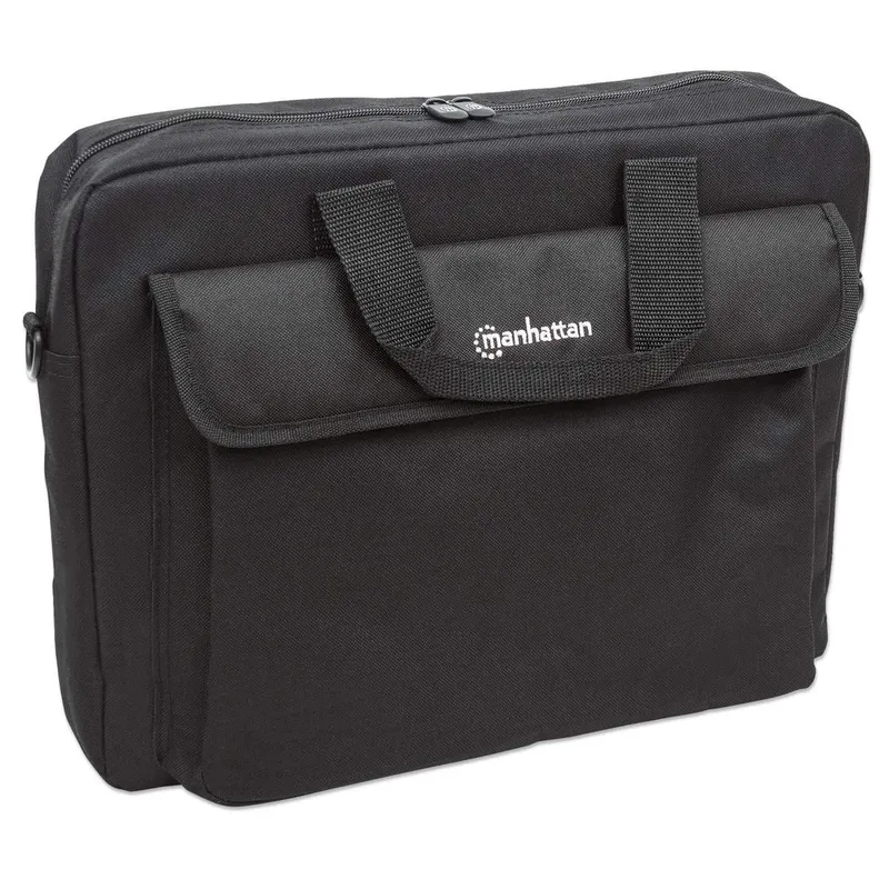 Manhattan Manhattan London 15.6 inch Laptoptas - Zwart, foto 2 van 4