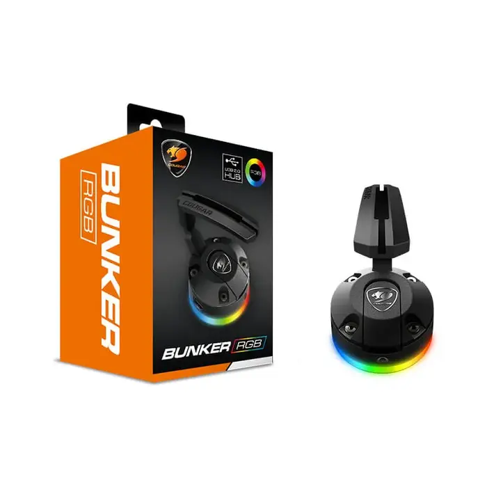 Cougar COUGAR BUNKER S ARGB Universele Headset Stand Zwart