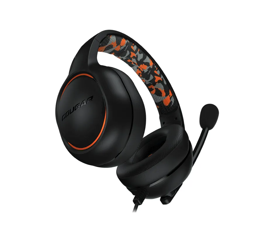 Cougar COUGAR Dive Bedrade Gaming Headset - 3,5mm Jack - Zwart