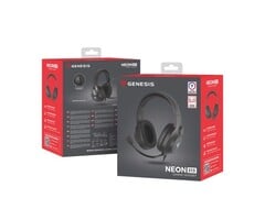 Genesis Genesis NEON 213 Bedrade Headset met RGB - Zwart