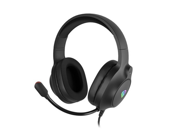 Genesis Genesis NEON 213 Bedrade Headset met RGB - Zwart