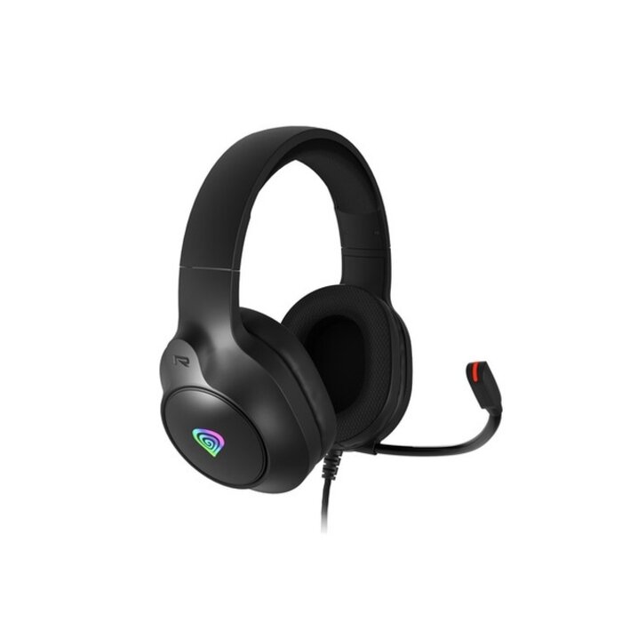 Genesis Genesis NEON 213 Bedrade Headset met RGB - Zwart