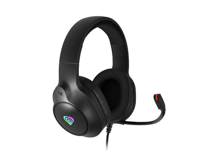 Genesis Genesis NEON 213 Bedrade Headset met RGB - Zwart
