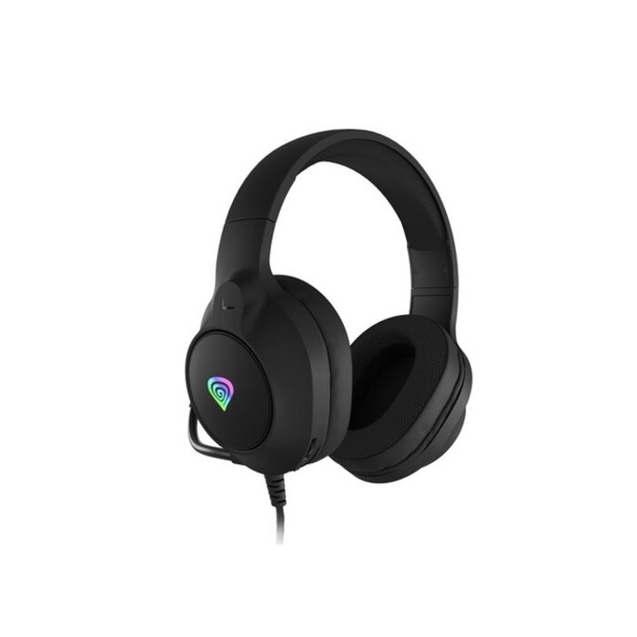 Genesis Genesis NEON 213 Bedrade Headset met RGB - Zwart