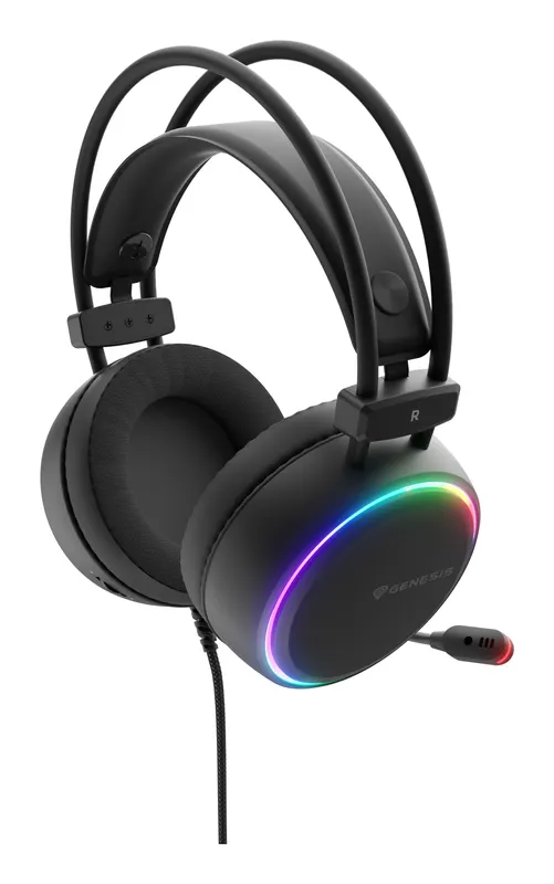 Genesis Genesis Neon 613 G2 Gaming Headset met RGB - Zwart