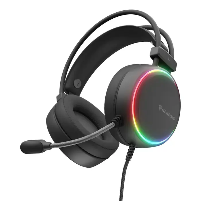 Genesis Genesis Neon 613 G2 Gaming Headset met RGB - Zwart