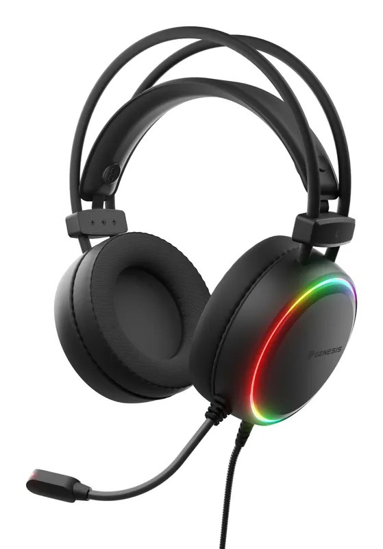 Genesis Genesis Neon 613 G2 Gaming Headset met RGB - Zwart