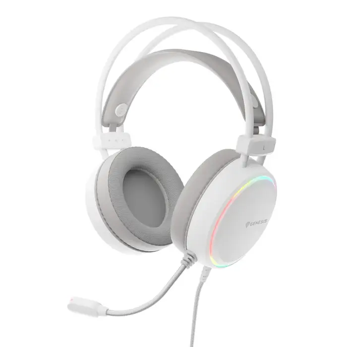 Genesis Genesis Neon 613 G2 Gaming Headset - Wit met RGB