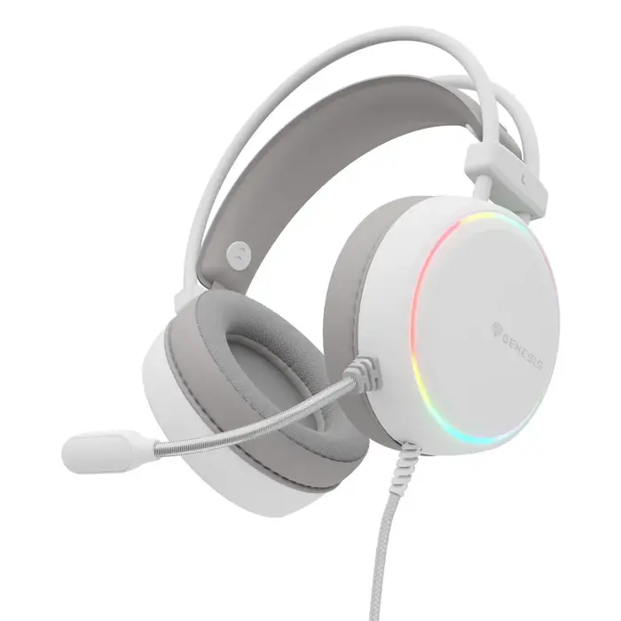 Genesis Genesis Neon 613 G2 Gaming Headset - Wit met RGB