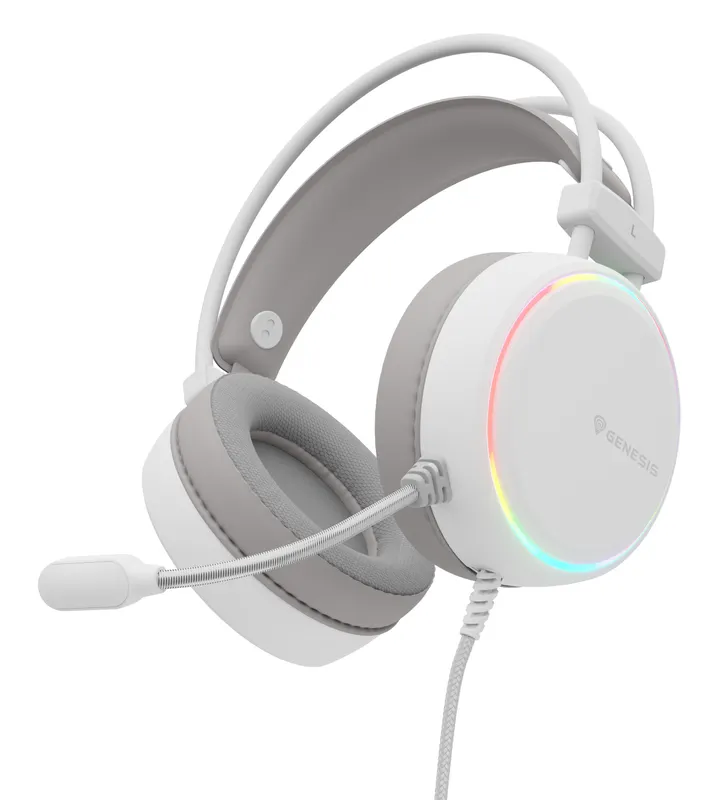 Genesis Genesis Neon 613 G2 Gaming Headset - Wit met RGB