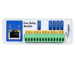 Robin Robin IP-Quad Webrelais (PoE) - 4-voudig Netwerkrelais